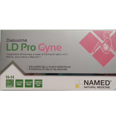 LD Pro Gyne - Named - 14 capsule + 14 compresse - Integratore alimentare per il benessere della flora intestinale (con fermenti lattici vivi) e delle vie urinarie