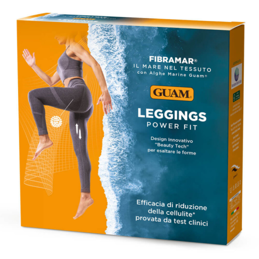 Leggins Power Fit Guam Fibramar - Grigio Melange Taglia L-XL 46-50