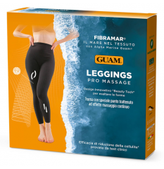 Leggins Pro Massage Guam Fibramar - Nero  Taglia XS/S 38-40