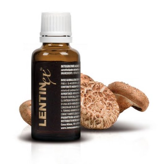 Lentinex 30ml - integratore alimentare a base di Shiitake fermentato