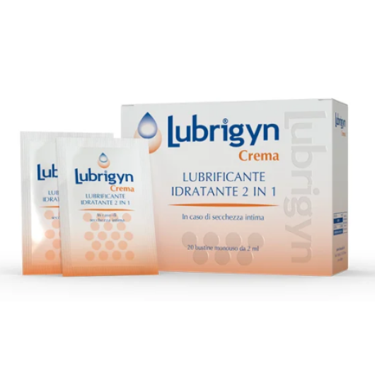 Lubrigyn crema vaginale 20 bustine 2 ml