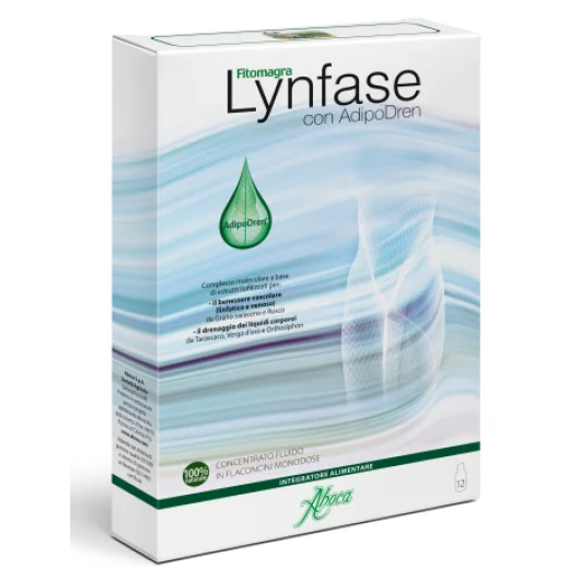 Lynfase Fitomagra Aboca Concentrato Fluido 12 Flaconcini