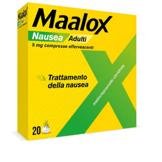 Maalox Nausea - Sanofi - 20 compresse Effervescenti - Trattamento della Nausea 
