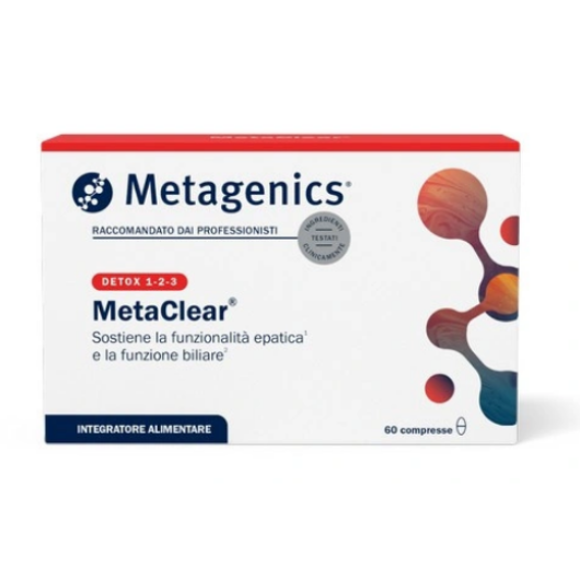 Metaclear Epatica Metagenics 60 Compresse
