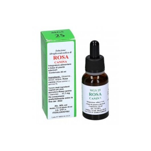 Mgs25 Rosa Canina soluzione spargirica in gocce 20 ml