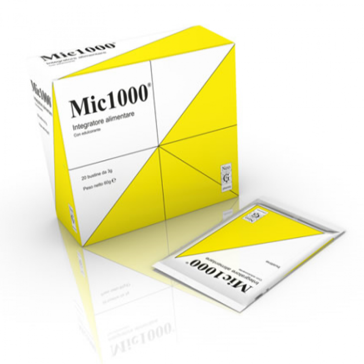 Mic 1000 - 20 bustine - integratore per il supporto del sistema immunitario
