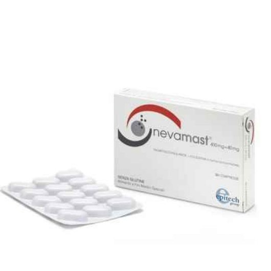 Nevamast 400mg+40mg 30 compresse - integratore alimentare