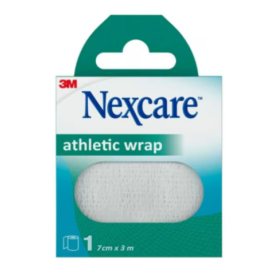 Cerotto pronto nexcare athletic wrap bianco 7x300cm