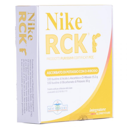 Nike Rck Ascorbato Potassio + Ribosio - New Mercury-  200 Bustine 45,30 g