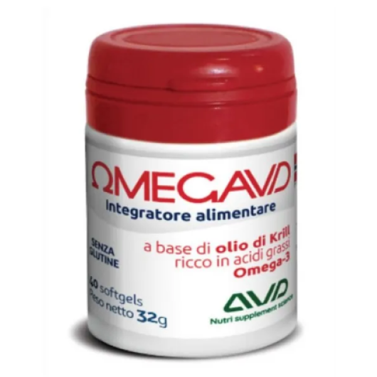 Omegavd -  40 Capsule Molli - Integratore Alimentare con Omega-3 