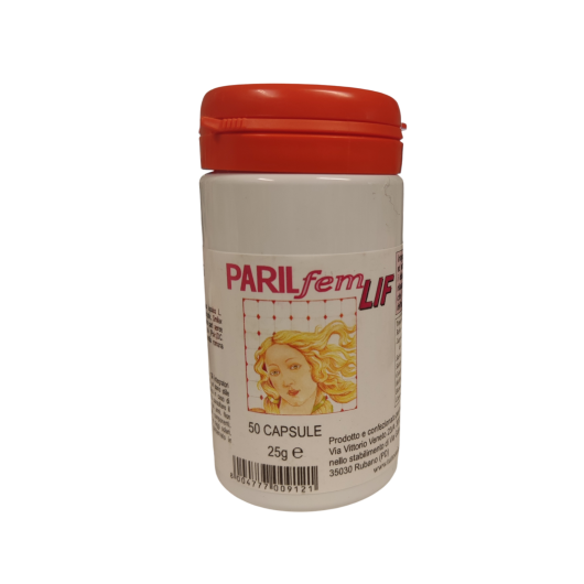 ParilFem lif - Tuttooniente - 50 capsule - Integratore alimentare per il supporto dell'apparato riproduttivo femminile