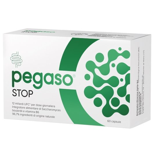 Schwabe Pegaso STOP (Axiboulardi) 60 Capsule - Integratore per flora batterica intestinale