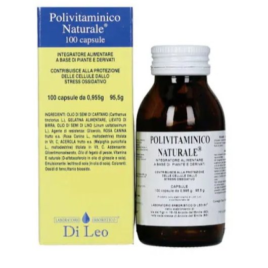 Polivitaminico Naturale 100 Capsule - integratore alimentare multivitaminico