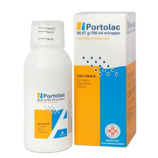 Portolac - Angelini - Sciroppo 66,67G/100ml  - 200ml - Lattilolo Monoidrato