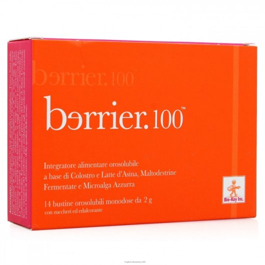 Berrier 100 -  Odelfe -  14 bustine orosolubili Bio Key - integratore antinfiammatorio intestinale