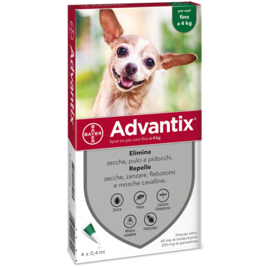 Advantix Spot On 4pip 0,4ml4kg