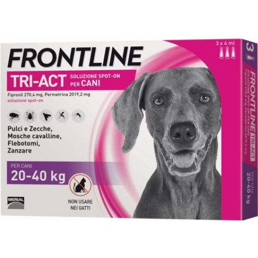 FRONTLINE TRI-ACT 3PIP 4ML  