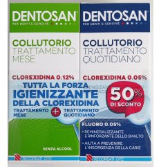 Dentosan Colluttorio Bipack 0.12%+0.05% - Collutorio con clorexidina 