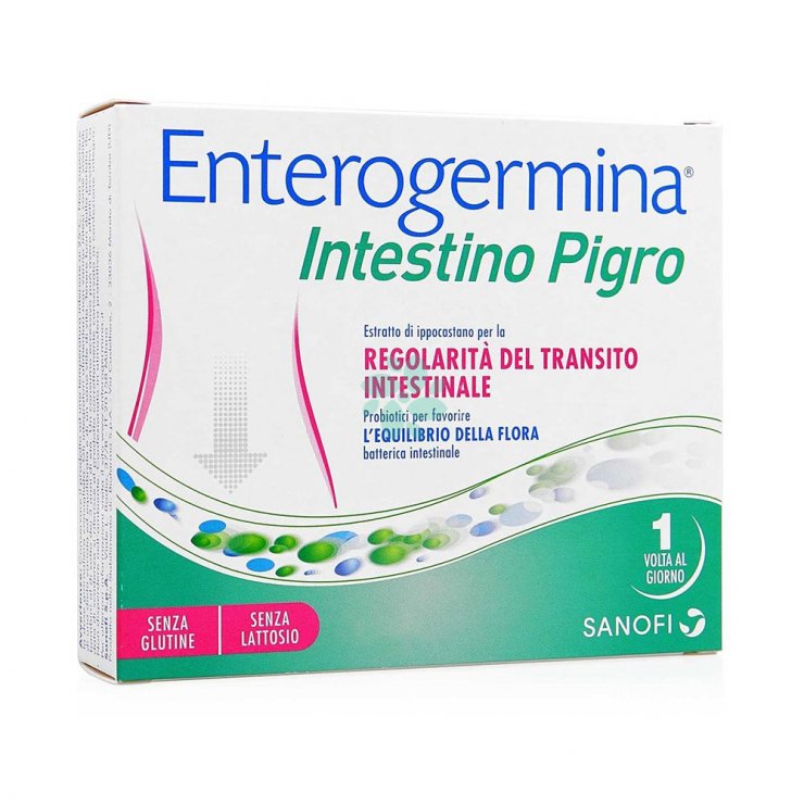 Enterogermina Intestino Pigro - Sanofi - 10 Bustine + 10 Bustine