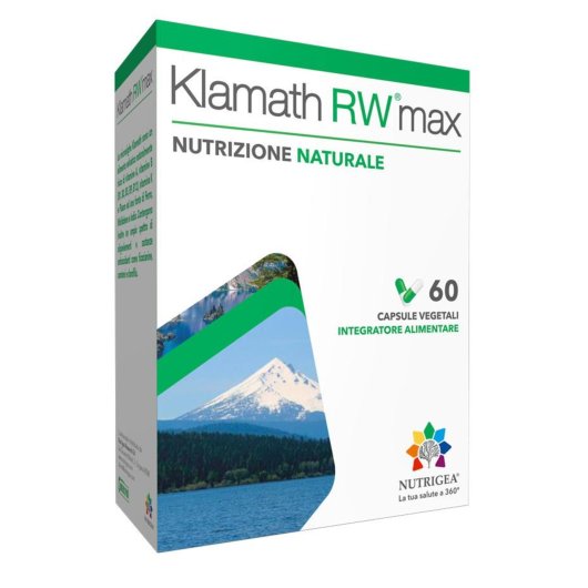 Klamath RW® MAX  - Nutrigea - 60 capsule vegetali - Integratore alimentare per una nutrizione completa