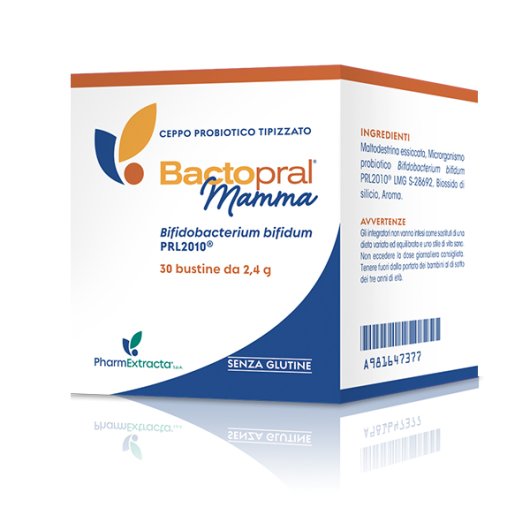 Bactopral Mamma - Pharmextracta - 30 stick orosolubili - integratore alimentare di fermenti lattici