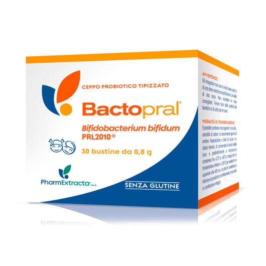 Bactopral - Pharmextracta - 30 bustine - integratore alimentare di fermenti lattici