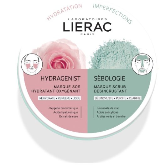 Lierac Mono Mask Hydragenist + Sebologie 2x6ml