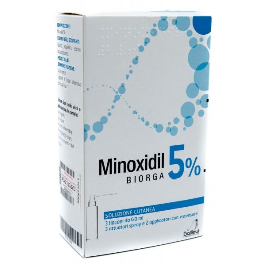 MINOXIDIL BIORGA SOL CUT 3FL5%