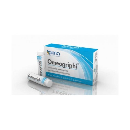 Omeogriphi Globuli - Guna - 6 tubi monodose - Omeopatico per sistema immunitario