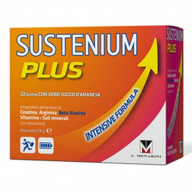  Sustenium Plus Integratore Energizzante 22 Bustine