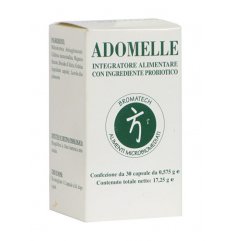 Adomelle - Bromatech - 30 capsule - Fermenti lattici per gonfiore e meteorismo