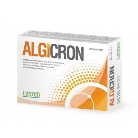 Algicron - Laboratori Legren - 30 compresse - Integratore alimentare per la funzionalità articolare