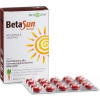  BetaSun Gold - Bios Line - 60 compresse - Integratore alimentare per prepararsi all'esposizione solare o per mantenere l'abbronzatura