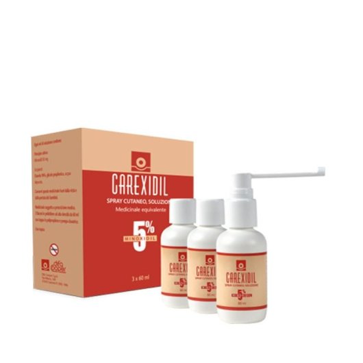 CAREXIDIL 3FL SOLUZ CUT 60ML5%