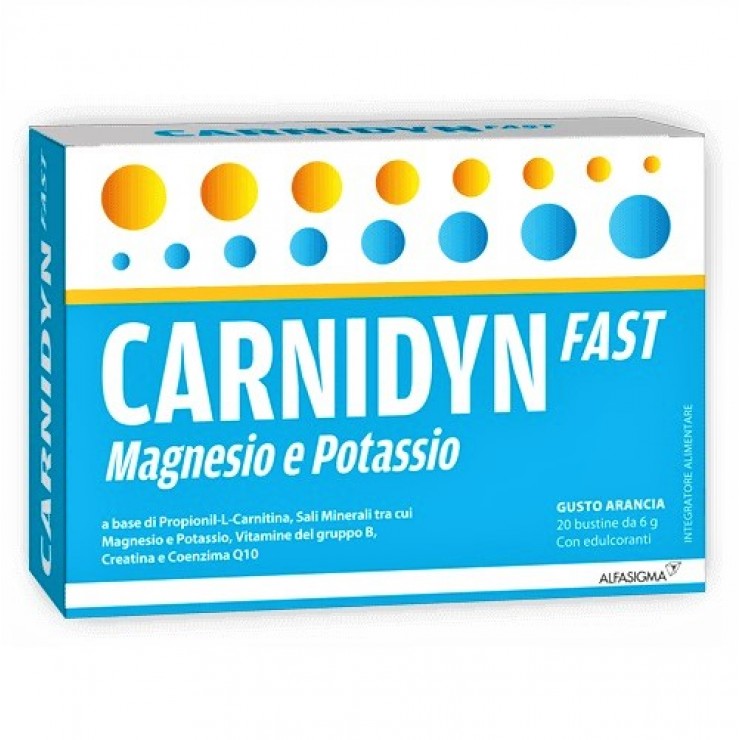 Carnidyn Fast Magnesio e Potassio 20 bustine
