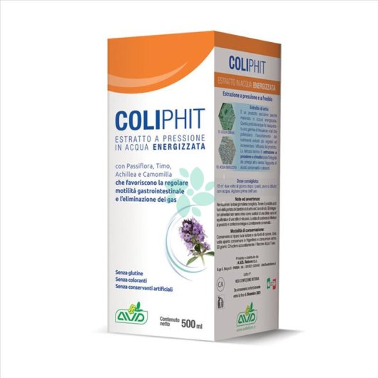 Coliphit - Avd Reform - Flacone da 500 ml - Integratore alimentare che contribuisce ad eliminare il gonfiore addominale