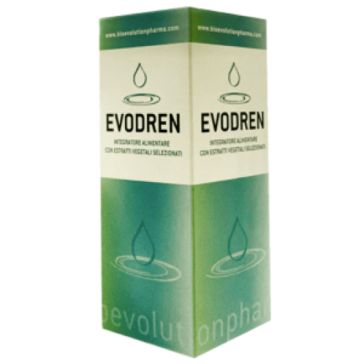 Evodren - Bioevolutionpharma - 300 ml - Integratore alimentare che aiuta il drenaggio dei liquidi corporei e a contrastare gli inestetismi della cellulite