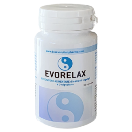 Evorelax - Bioevolutionpharma - 30 capsule - Integratore alimentare che aiuta il rilassamento e il benessere mentale