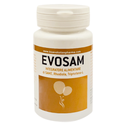 Evosam - Bioevolutionpharma - 30 capsule - Integratore alimentare utile come tonico-adattogeno e per il normale tono dell’umore