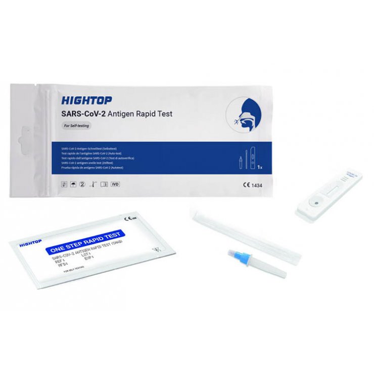 Tampone Rapido Nasale HIGHTOP - Test Rapido Antigenico Autodiagnosi Covid 19