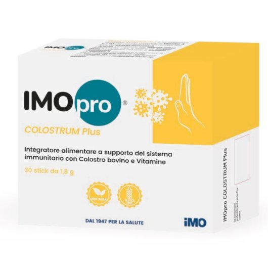 Imopro Colostrum Plus - IMO - 30 bustine - integratore alimentare per il sistema alimentare