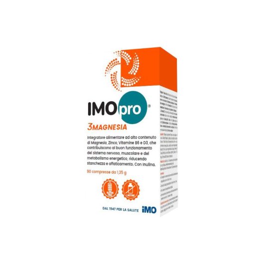 Imopro 3 Magnesio - 90 compresse - integratore di minerali e vitamine