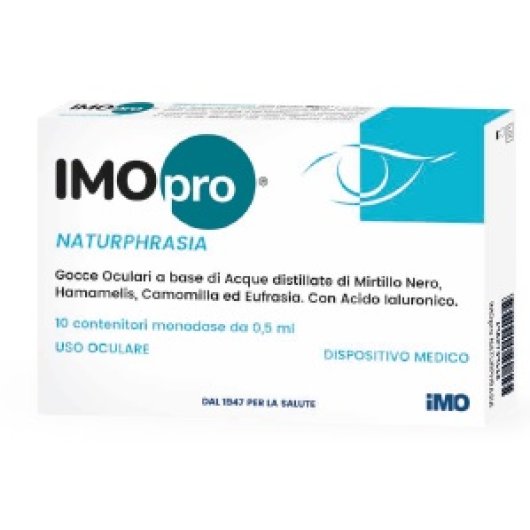 Imopro Naturphrasia - IMO - 10 Monodose Da 0,5 Ml - Dispositivo medico ad uso oftalmico