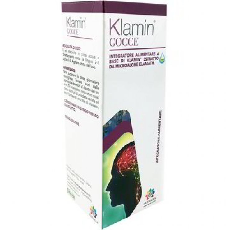 Klamin Gocce - Nutrigea - Flacone da 50 ml - Integratore alimentare per il miglioramento del tono dell'umore