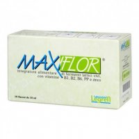 Maxiflor - Laboratori Legren -  10 Flaconcini 10ml - integratore alimentare per disturbi intestinali