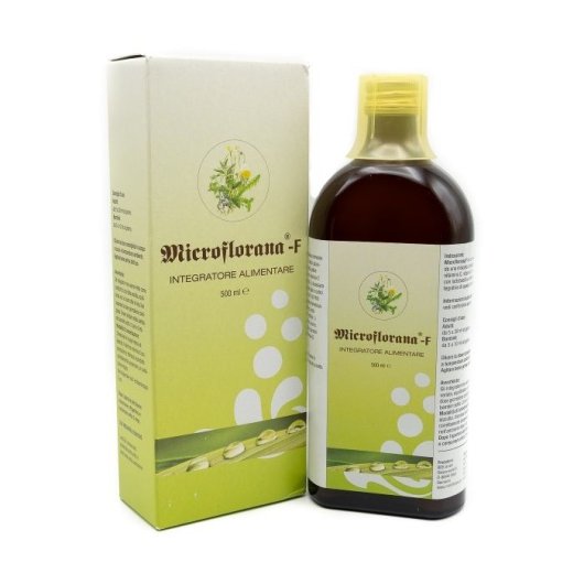 Microflorana®-F - Named - Flacone da 500 ml - Integratore alimentare che sostiene il benessere della flora batterica intestinale