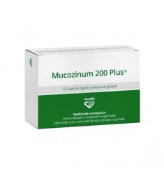 Mucozinum 200 plus - Vanda Omeopatici - 12 Capsule - Medicinale omeopatico Mucozinum 200 plus - Vanda Omeopatici - 12 Capsule - Medicinale omeopatico