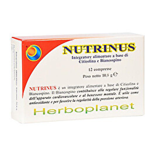 Nutrinus - Herboplanet - 12 compresse - Integratore alimentare per il benessere mentale