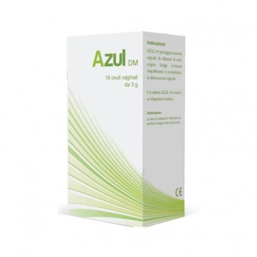 Azul - ovuli 18 ovuli vaginali - dispositivo medico 