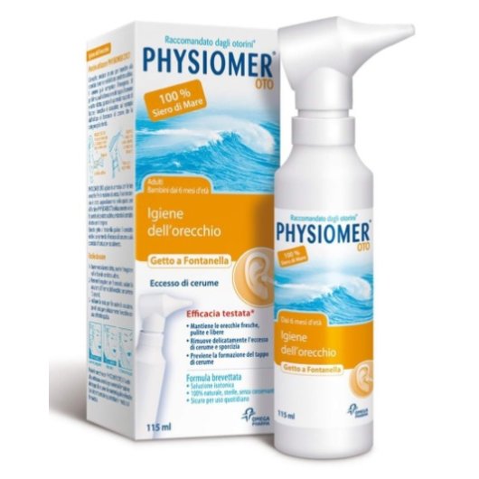 Physiomer Oto Spray per la pulizia delle orecchie 115ml